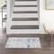 Homeroots 4 x 6 ft. Gray & Blue Abstract Grids Area Rug 385853 - alternate 3